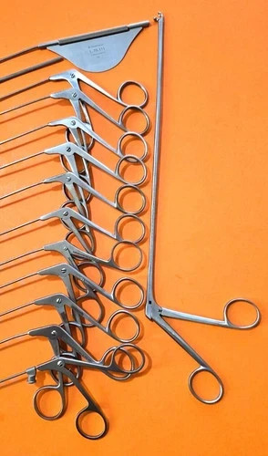 Karl Storz Pilling Laryngeal Instrument Set 14 Pcs w/ Sterilization Case ENT