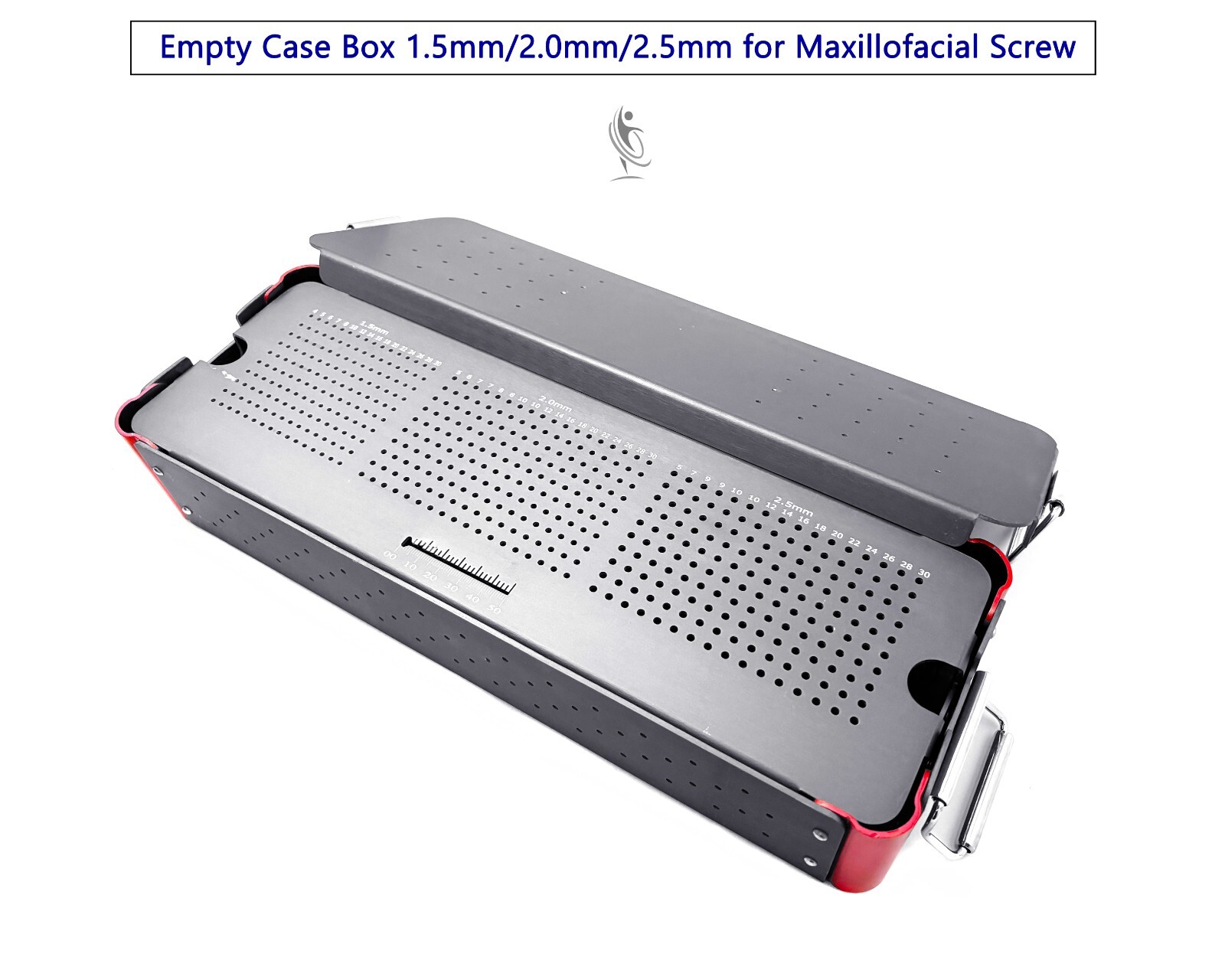 Empty Case Box for 1.5/2.0/2.5mm Maxillofacial Screw veterinary instrument