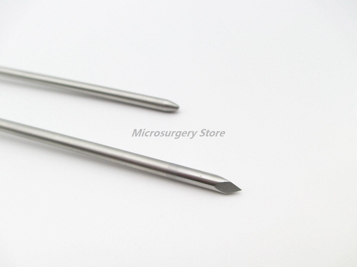 New 0 Degree Arthroscopy 2 Valve Trocar Set Use With 4 mm 0 Degree Arthroscope