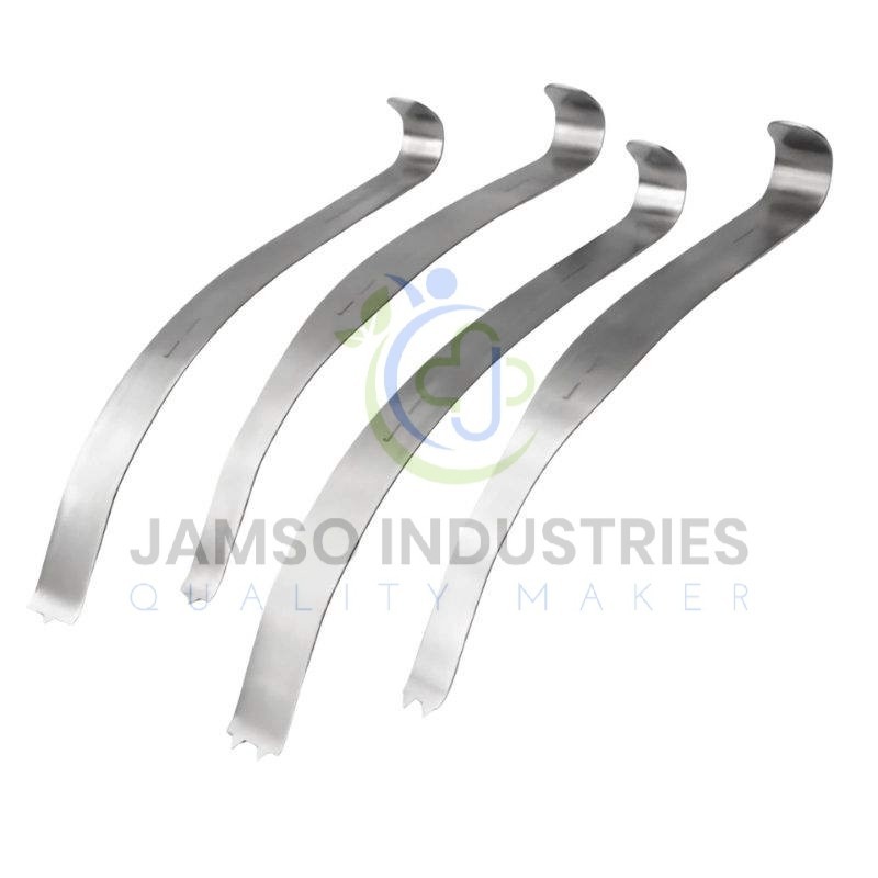 Kolbel Glenoid Shoulder Retractor Set of 4 Pcs Orthopedic Instruments Premium