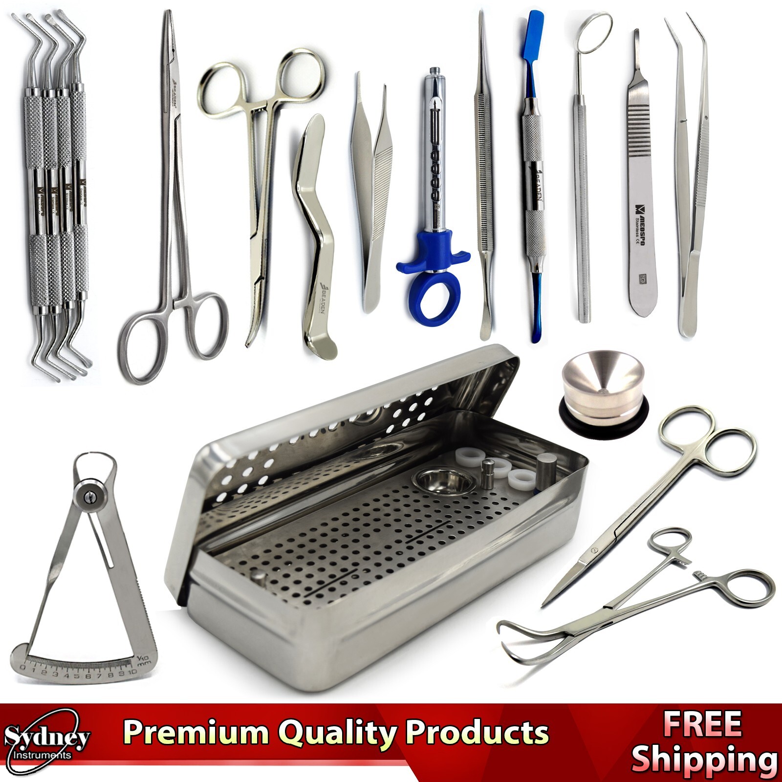 Dental Oral Surgery Implant Kit PRF Box Dentistry Surgical Instruments