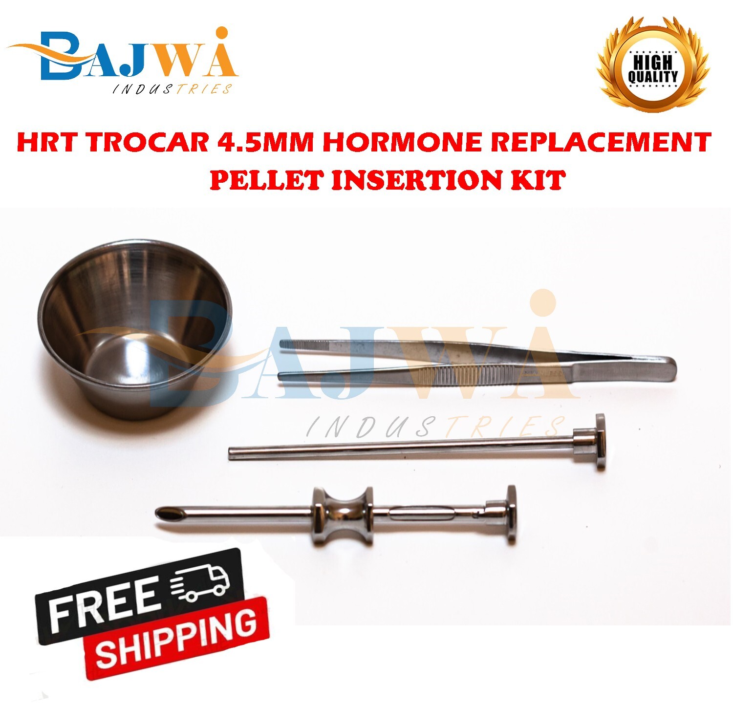 HRT TROCAR KIT 4.5MM NEW SURGICAL INSTRUMENT