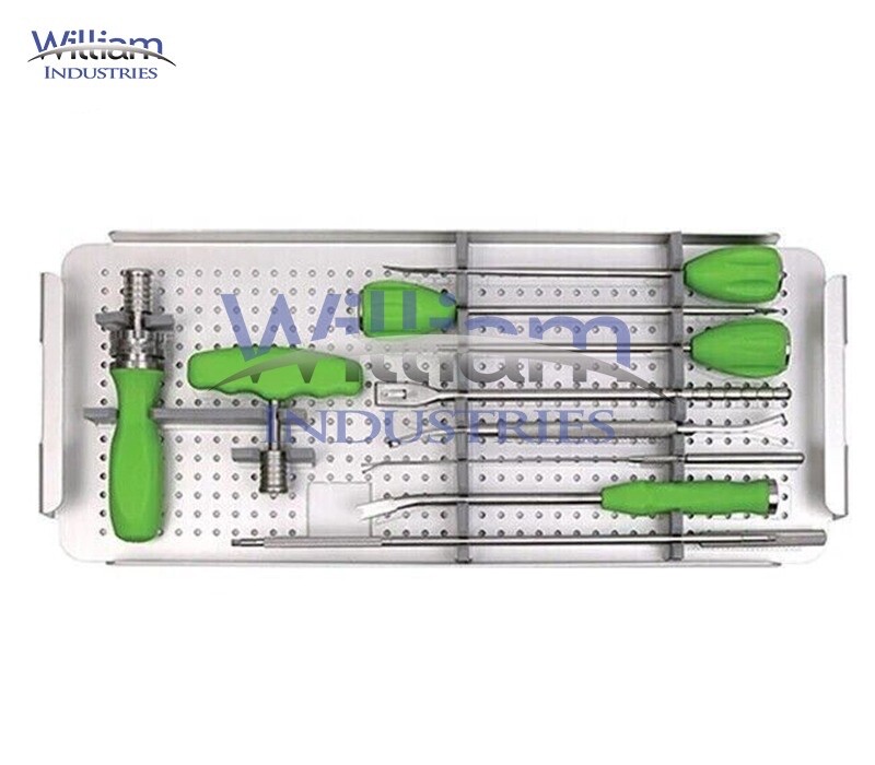 Spine Instrument Set Surgical Orthopedic Instruments Stainless Steel
