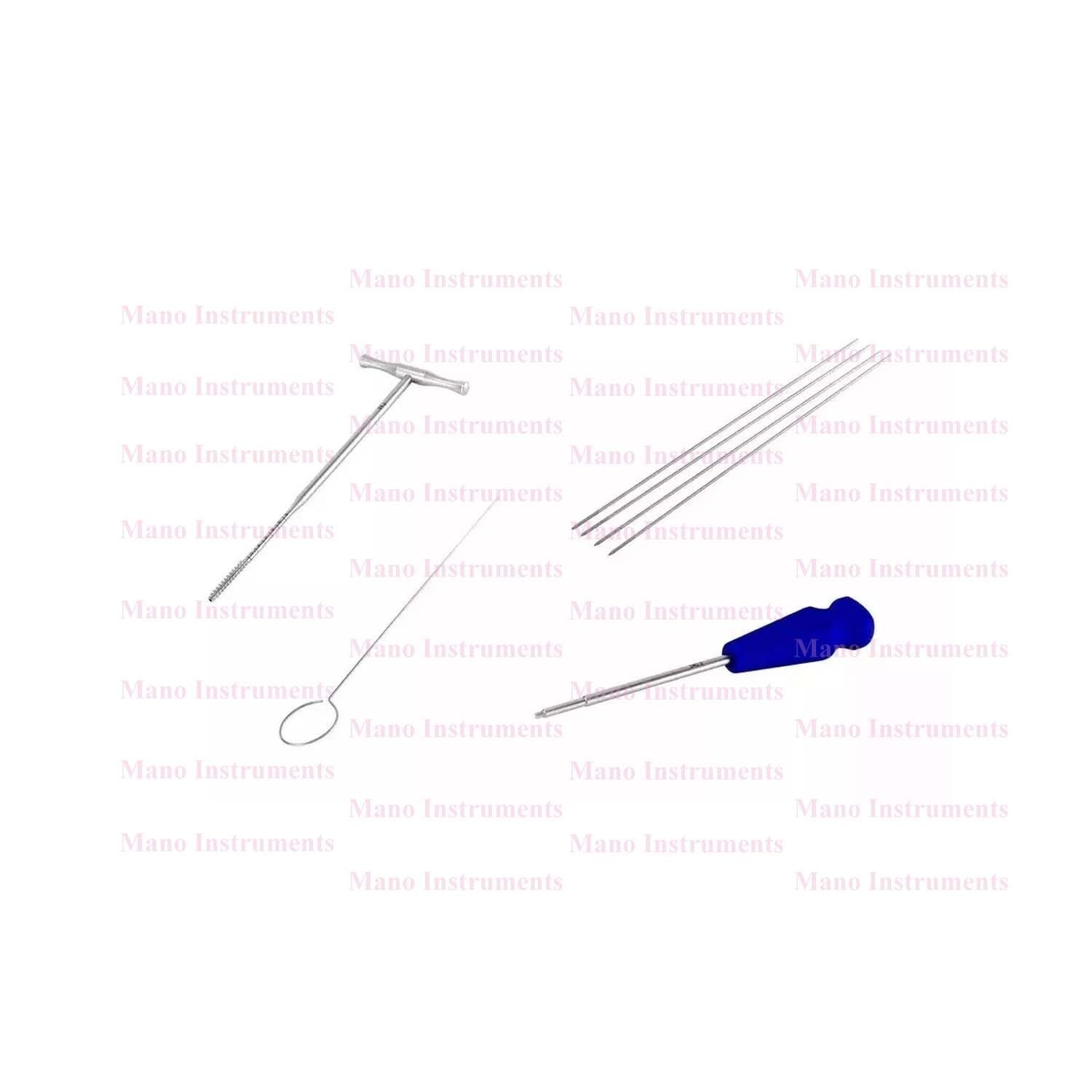 Orthopedic Surgical Instruments 4.0mm Cannulated Screw Instrument Set
