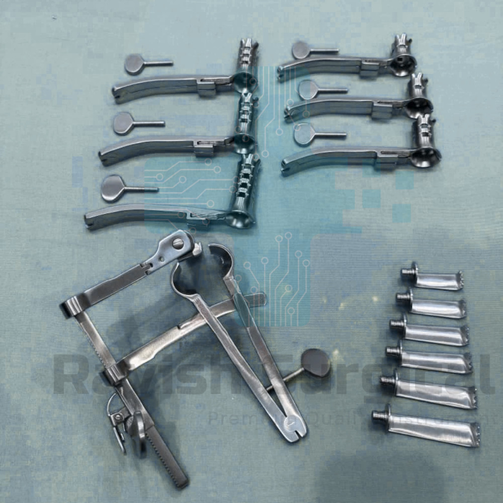 Caspar Micro Lumbar Discectomy Retractor Set, German Standard Quality Retractors