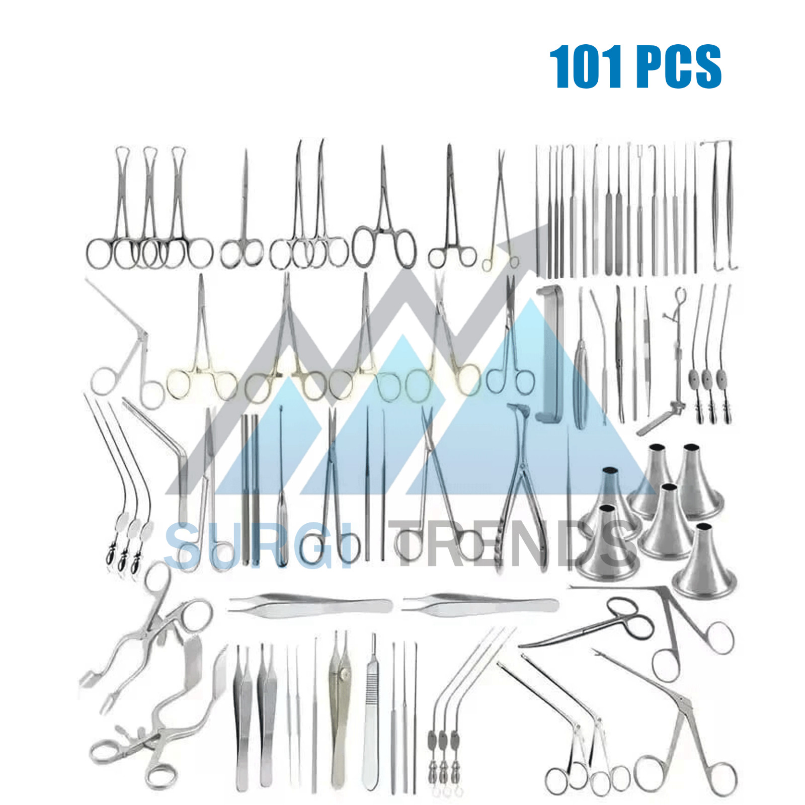 Tympanoplasty Instruments set 101 PCs Micro Ear Surgery ENT Instruments