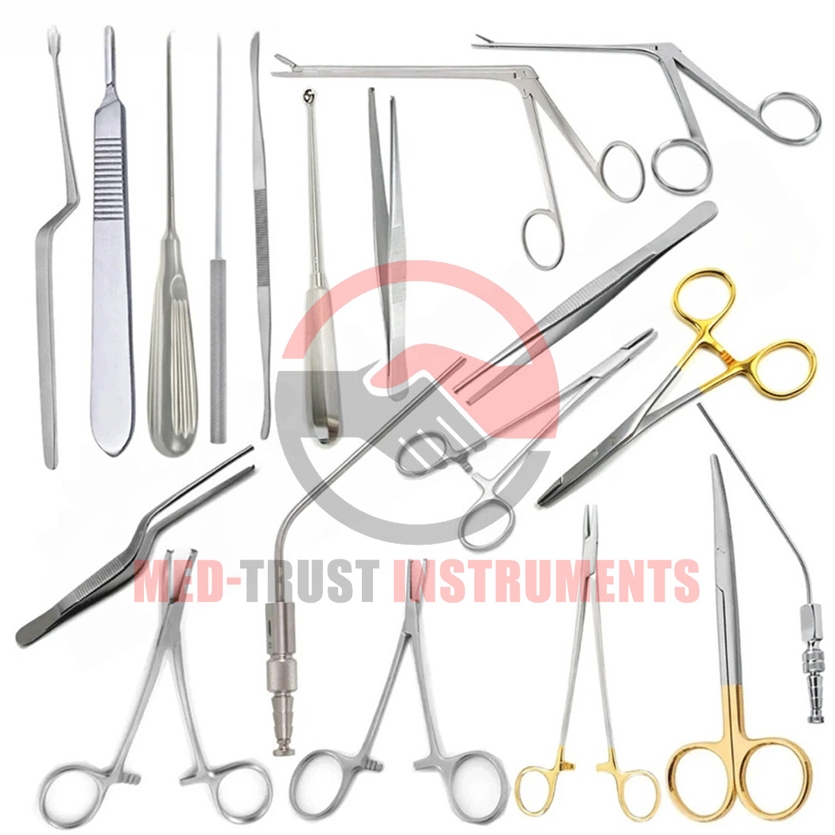 Spinal Surgery Instruments Set 19pcs Lumbar Spine Instruments Spinal Surgical In