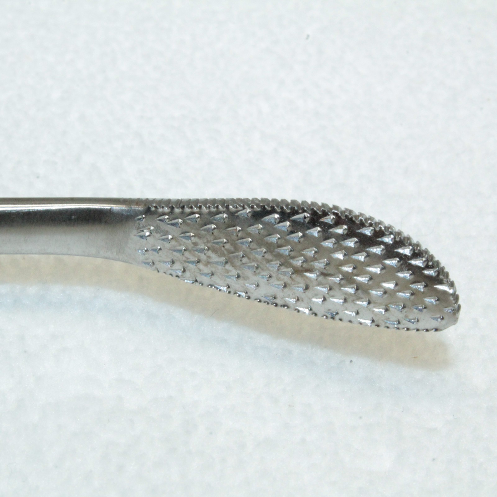 Zimmer 1875-01 Right Hand Orthopedic Facet Rasp w/ Angled Tip 11.75″ Germany