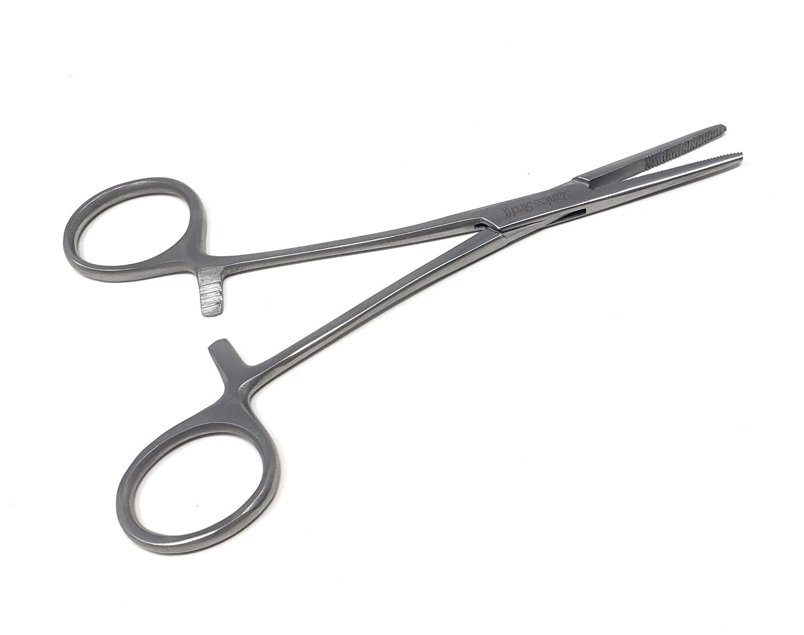 Half Serrated AUTOCLAVABLE O.R GRADE KELLY HEMOSTAT FORCEPS 5.5″ Straight Silver