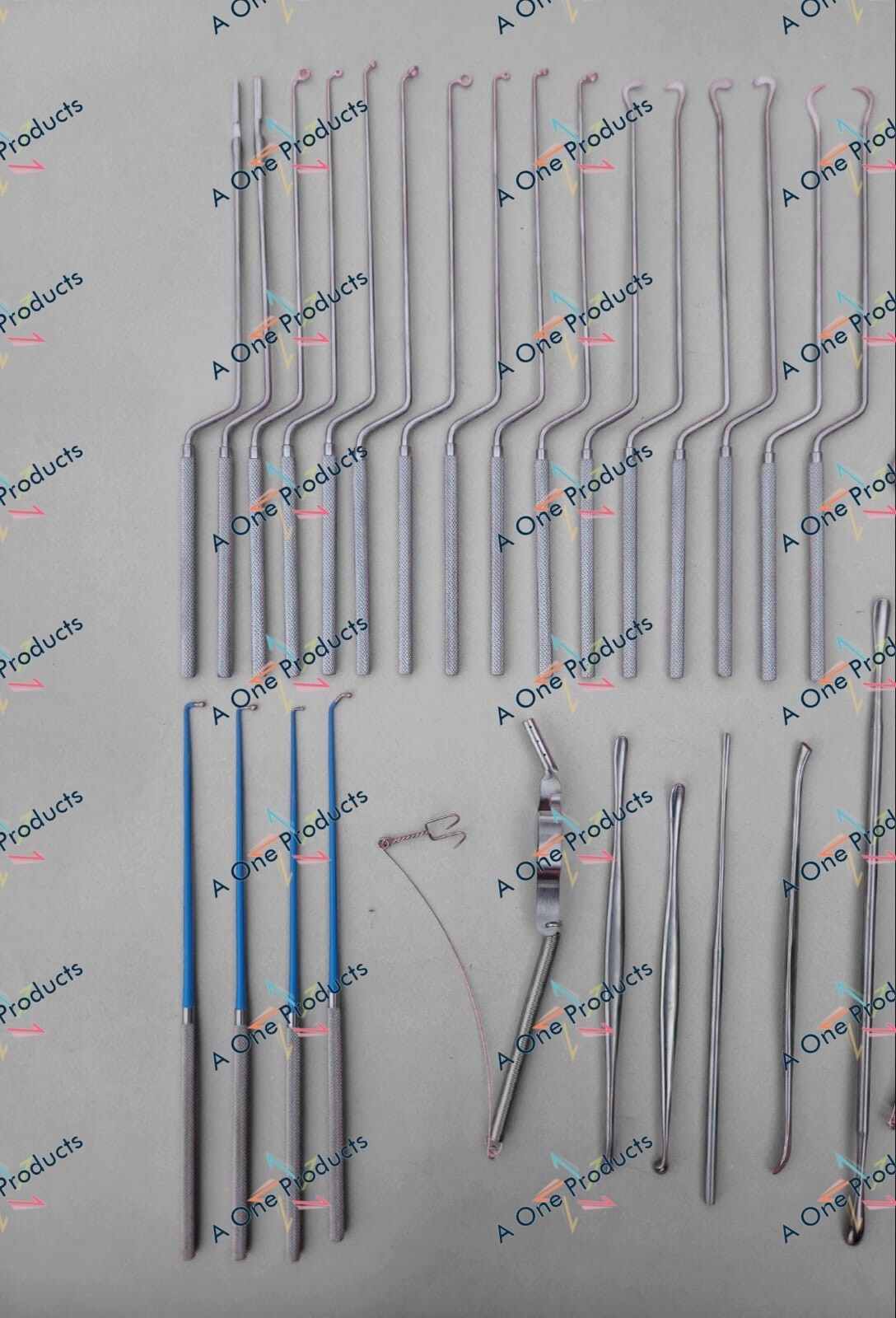 Transsphenoidal Hardy Pituitary Curettes Ronguers Neuro Spine Set Neurosurgical