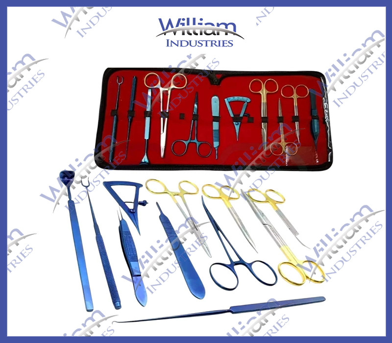 Professional Plastic Surgery Instrument Set – 11-Piece Blepharoplasty Kit