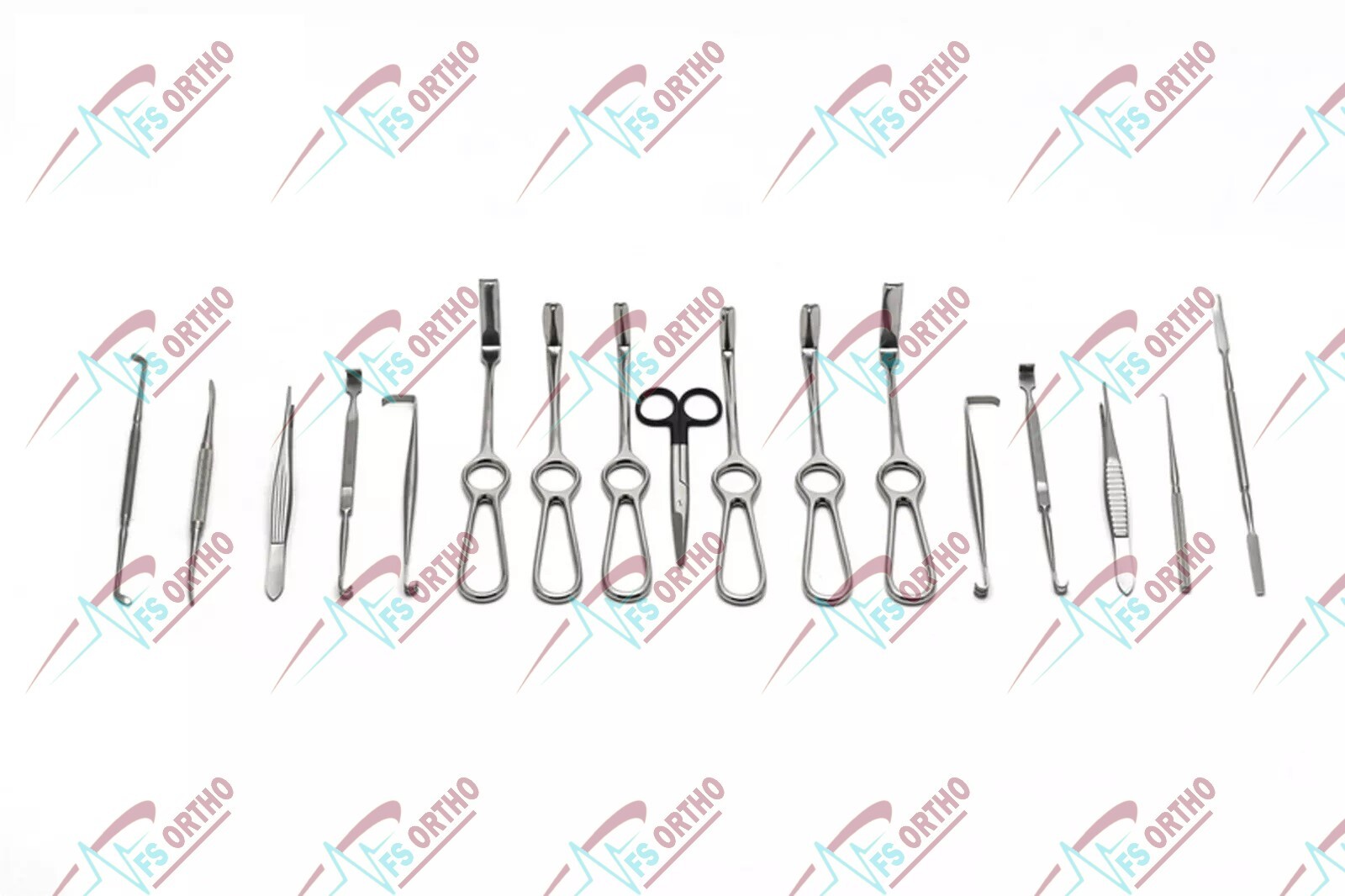 Auricular Reconstruction Set of 17 Pcs Plastic Surgery Surgical instruments