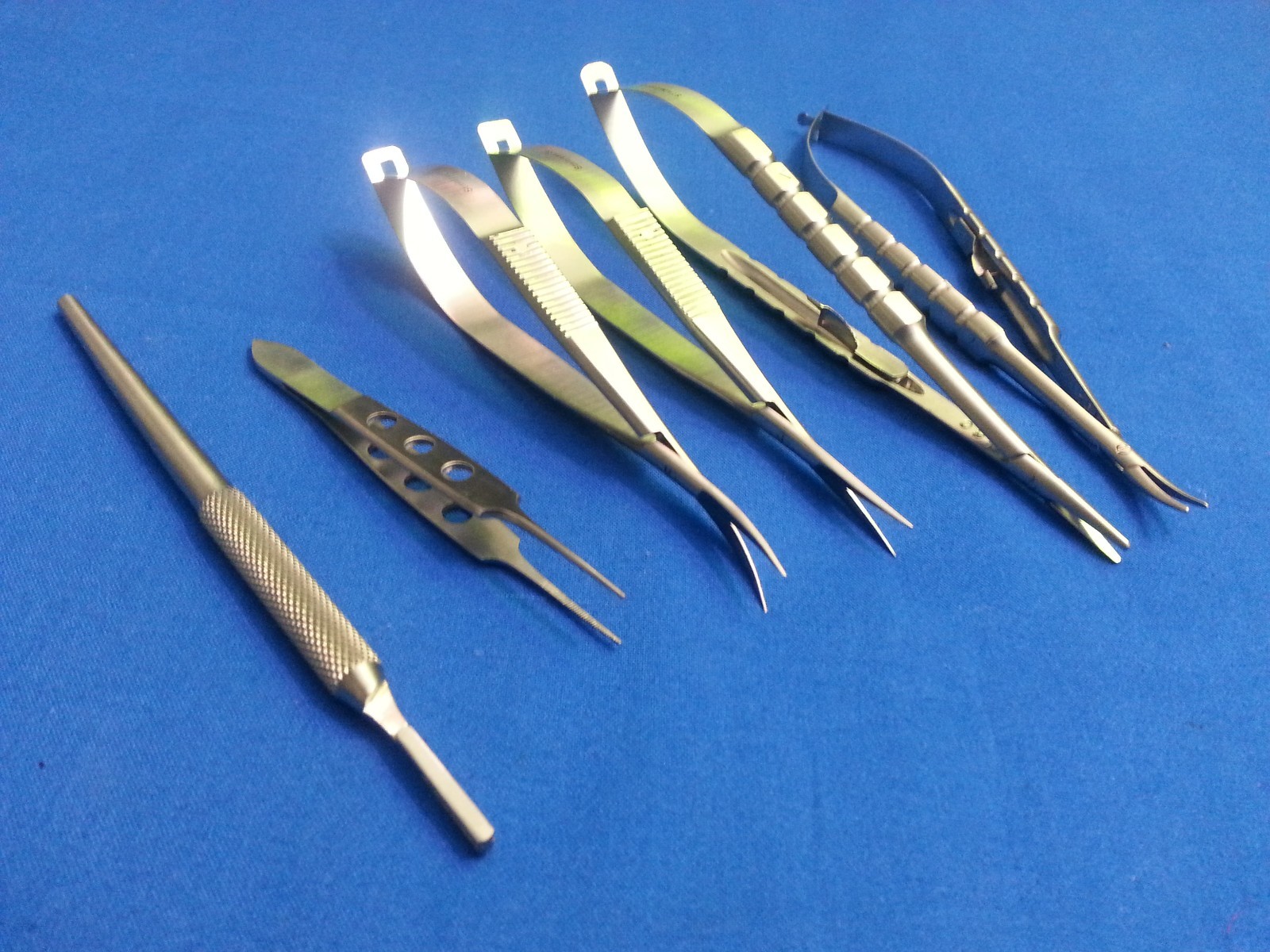 6 PC O.R GRADE EYE MICRO SURGERY SURGICAL OPHTHALMIC INSTRUMENTS KIT SET
