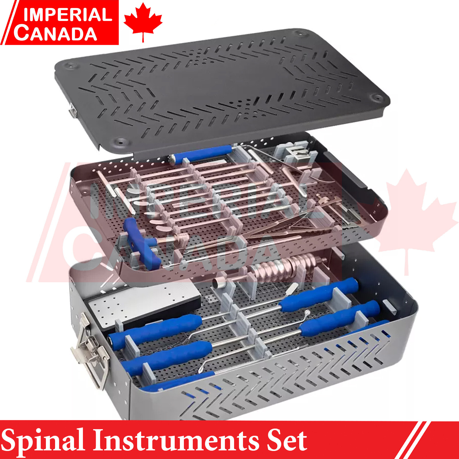 Medical Bone Spine Surgery Instrument Set, Orthopedic Surgical Spinal Instrument
