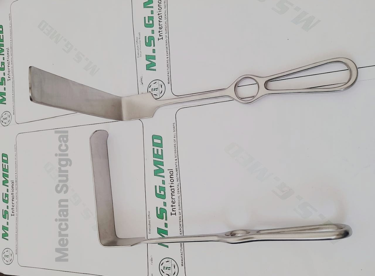 Spinal Orthopedic Hand Held Retractors Langenbeck Retractors 21.5cm Set 2PCS