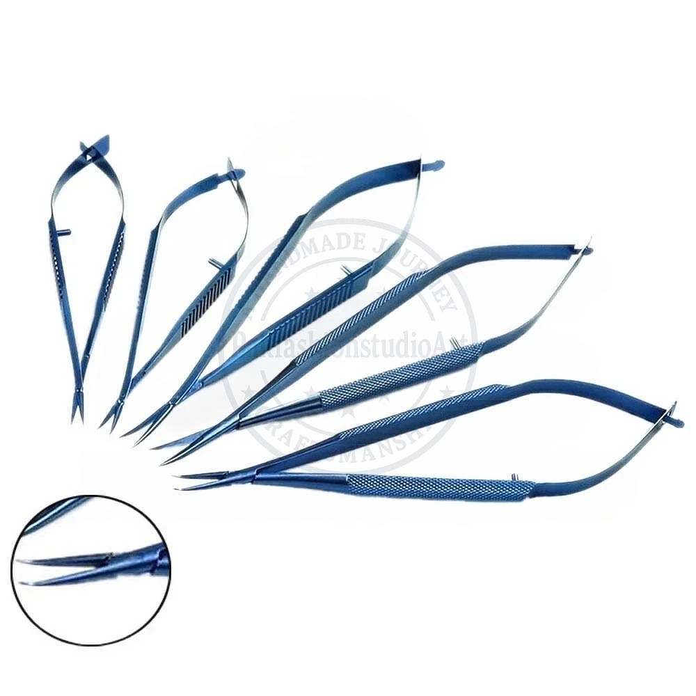 21 Pcs Ophthalmic Cataract Eye Surgery Kit Surgical Instruments Set with Case