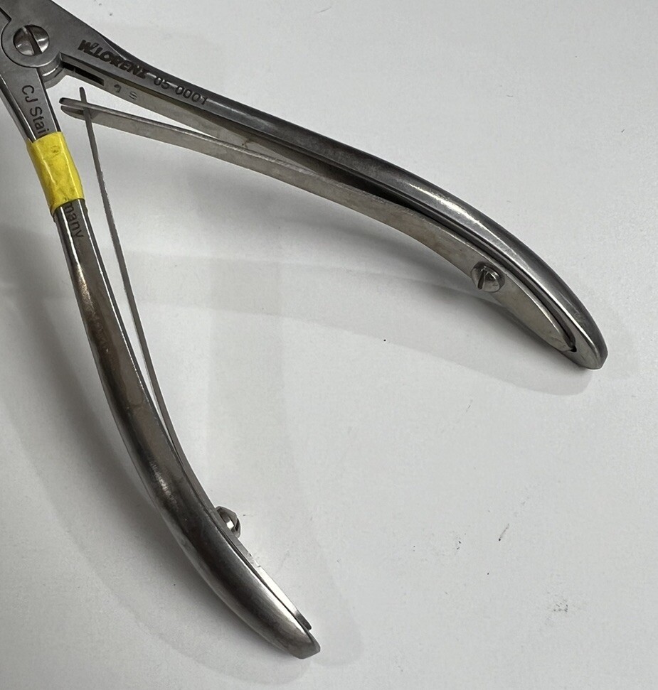 W LORENZ 05-0001 Tessier Nasal Speculum Spreader Forceps Surgical
