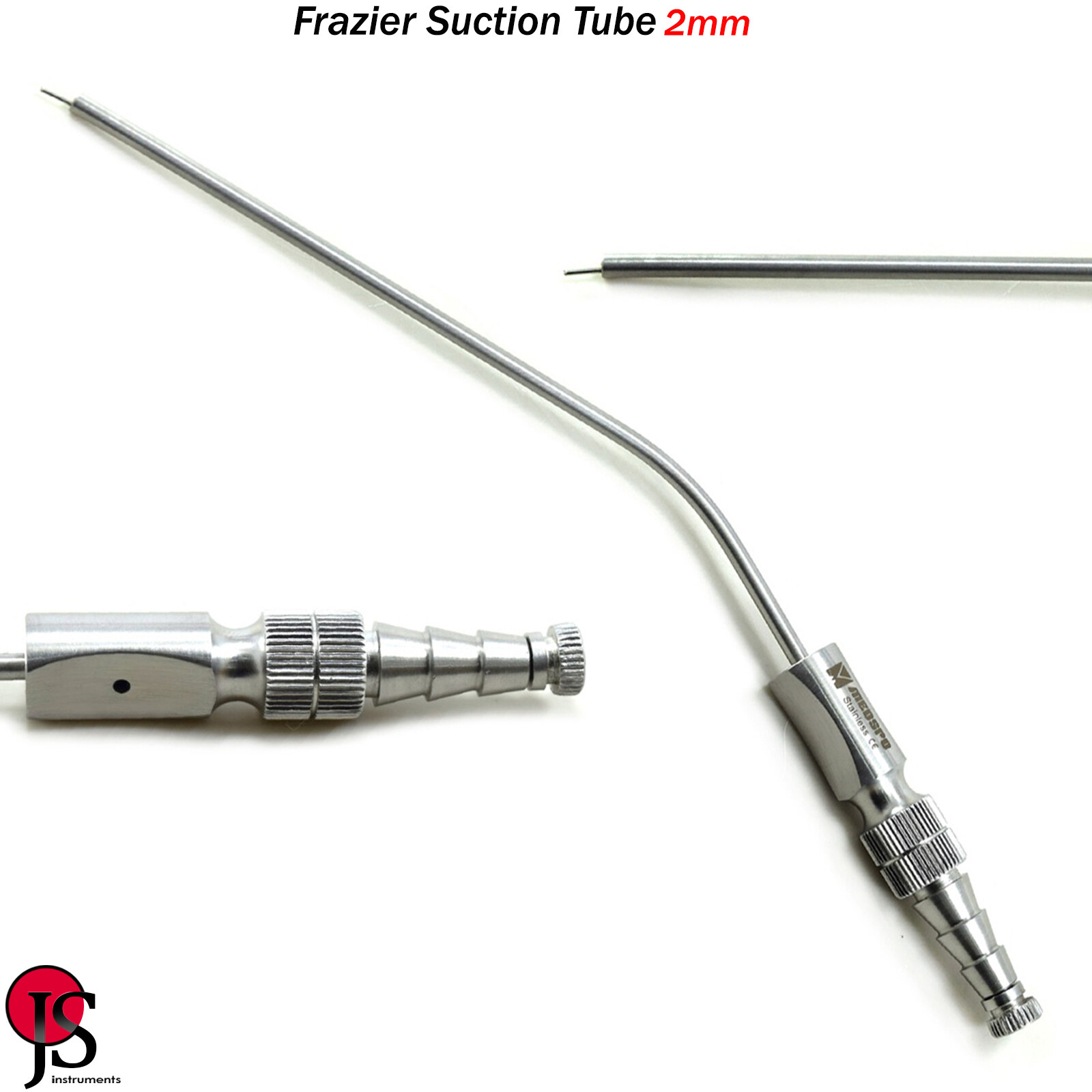 Frazier Suction Tube Aspirator Nasal Cannula Surgical Diagnostic Instruments