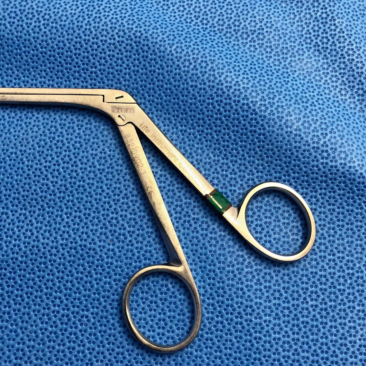 Life Instruments 832-0902-1 Intervertebral Discectomy 2mm Up Cushing Rongeurs