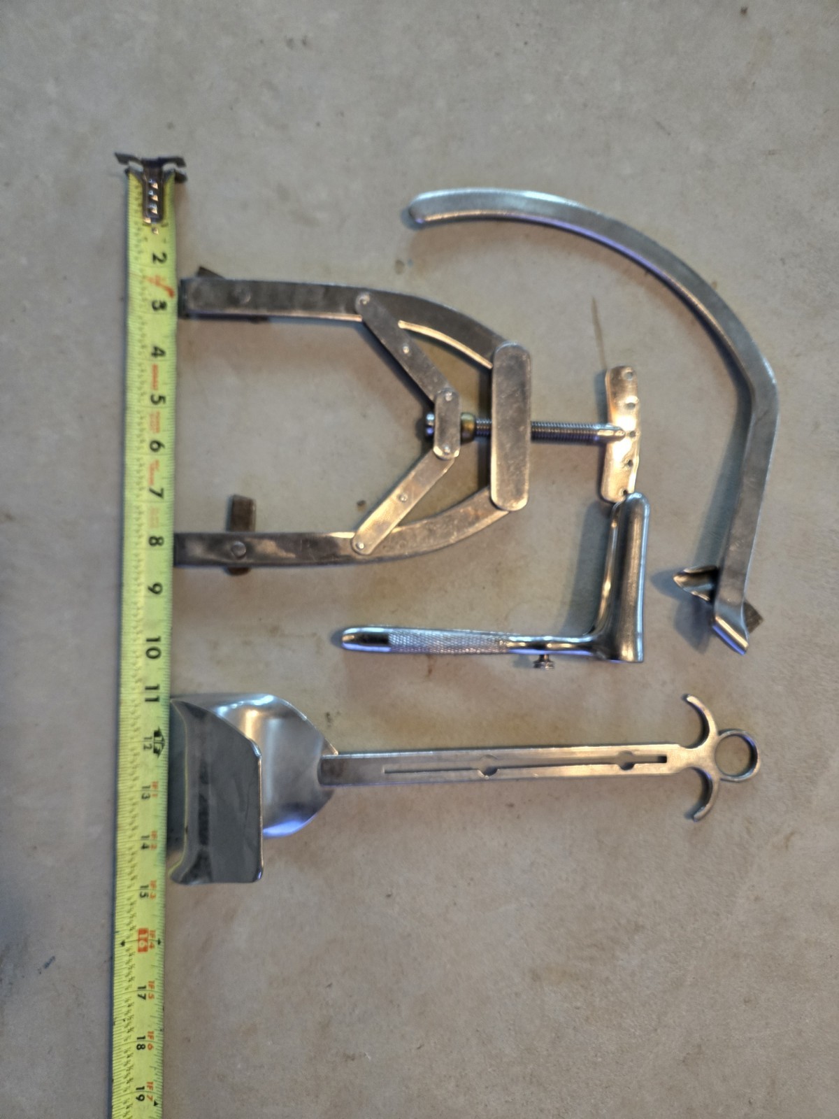 Random Stainless Steel Surgery Tools Zimmer Grieshaber Retractor Sklar Speculum