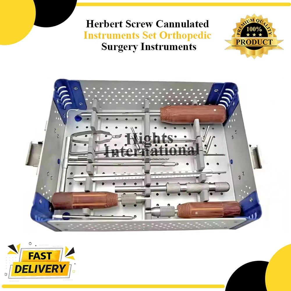 Herbert Screw Cannulated Instruments Set Orthopedic Surgery Instruments