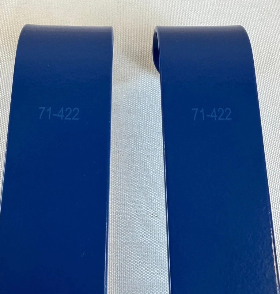 Pair of Adler Surgical 71-422 Insulated Non-Conductive Deaver Retractors 1″ x 8″