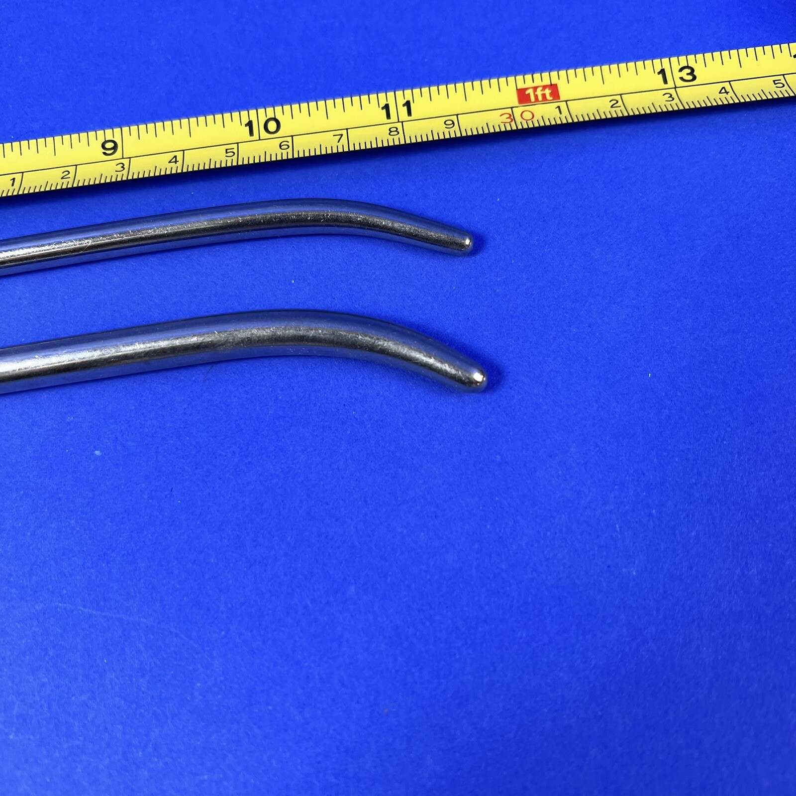 Dittmar Pratt Double Ended Uterine Dilators Lot of 2 sizes 17-19 and 21-23