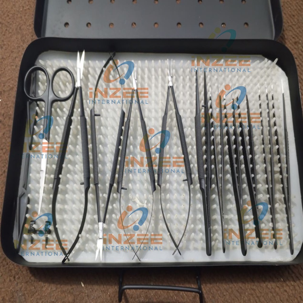 Basic Hand Surgery Set of Micro High Quality Surgical Instruments With Case