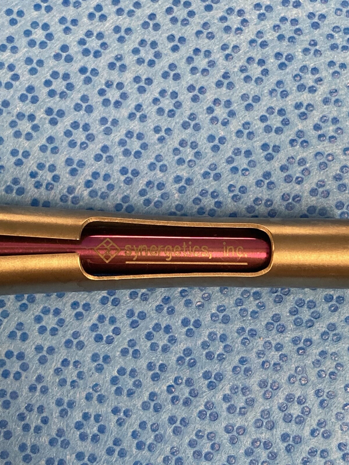 Synergetics Small Handle w/ Heavy Membrane End Gripping Forceps Ophthamology