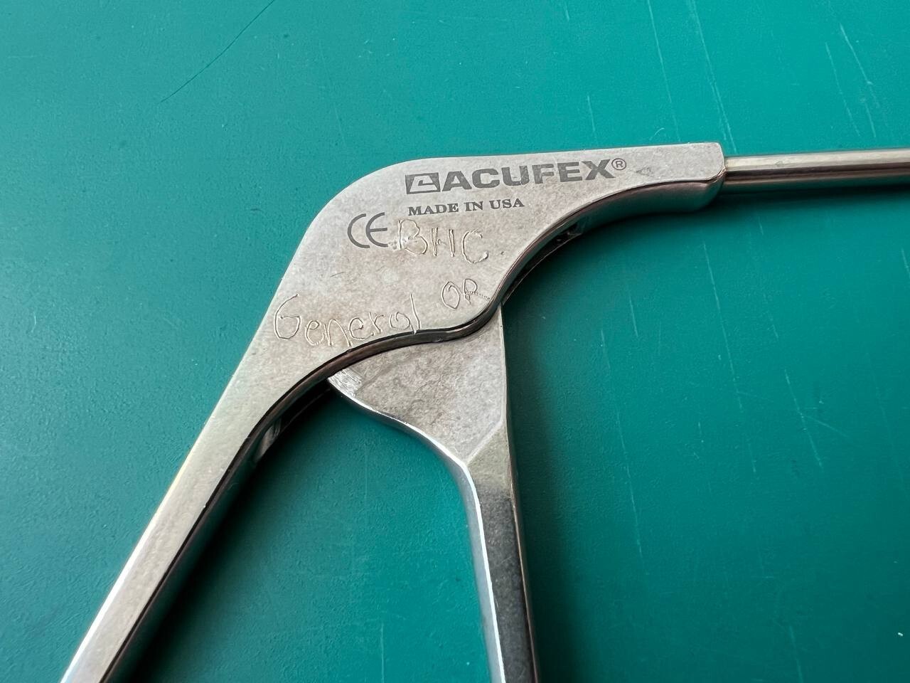 Acufex 012059 Stingray Basket Punch Left 2.3mm Arthroscopy 9-1/2″