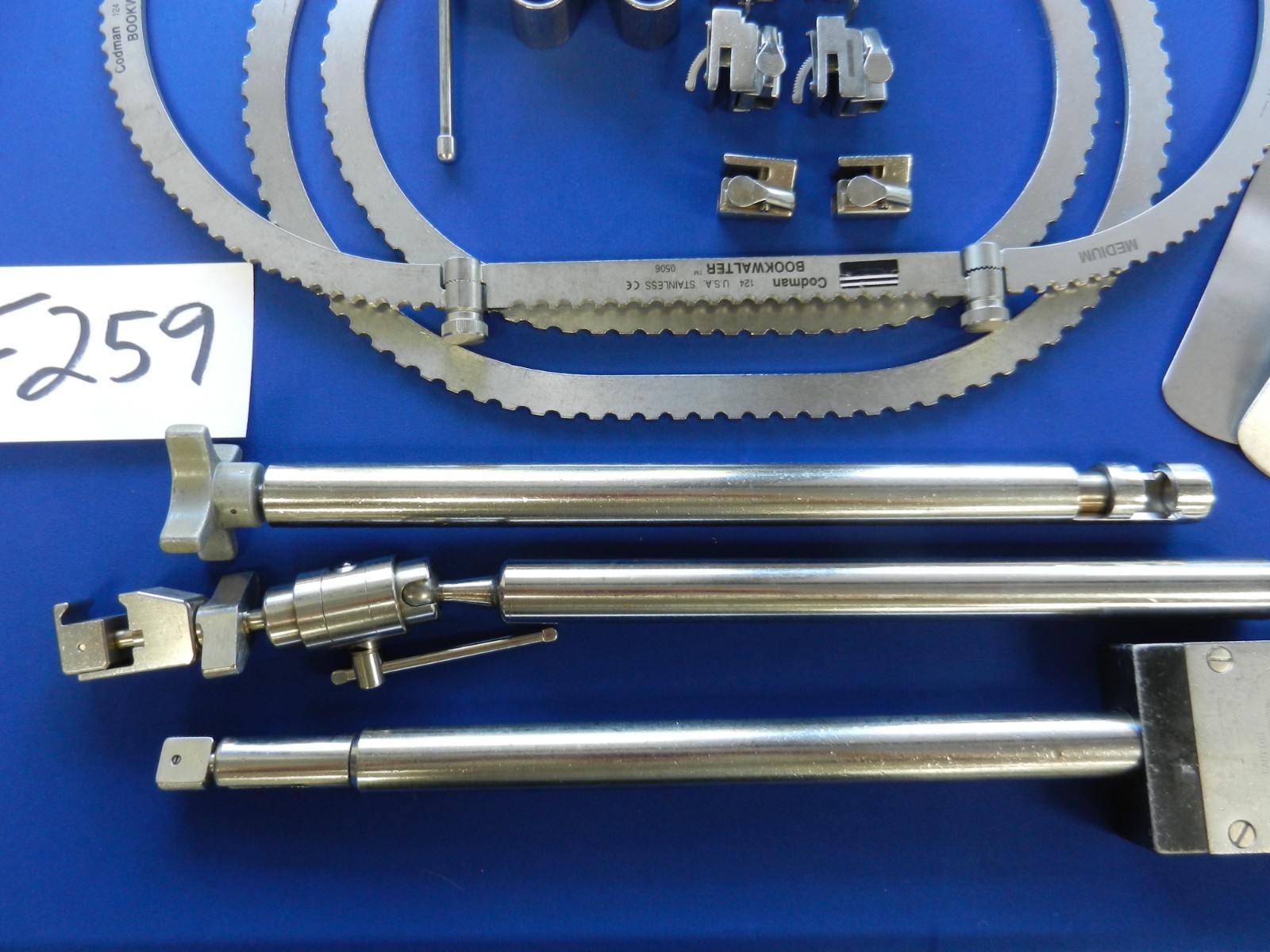 F259 Codman Bookwalter Retractor Set Complete