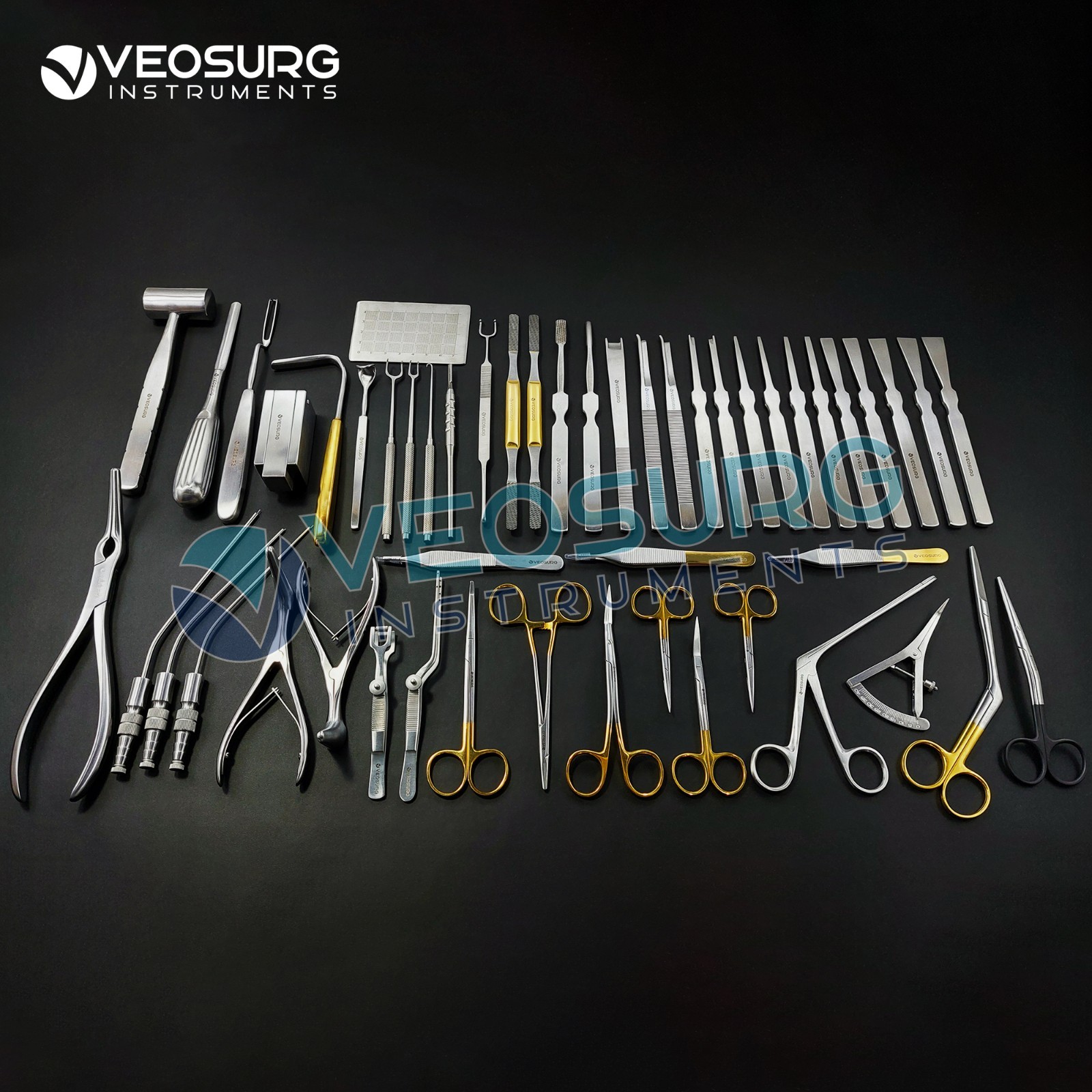 Major Rhinoplasty Surgical instruments set of 50 Pcs Premium Nosejob Surgery Set