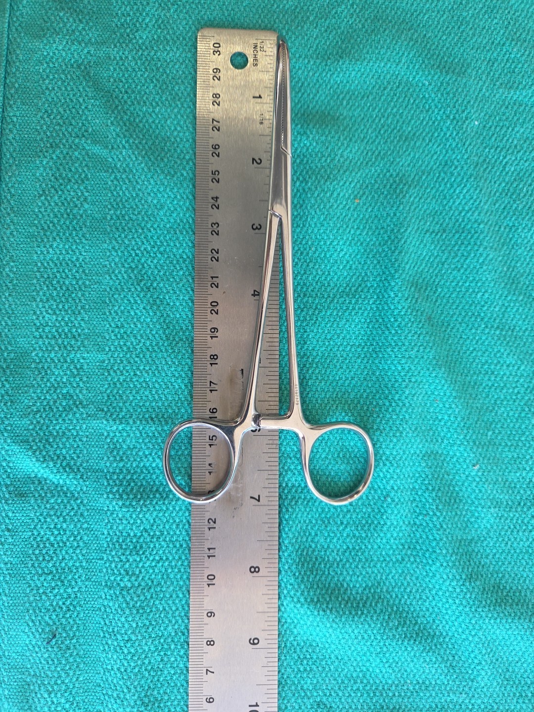 Jarit 140-225 Mixter Forcep, Fullerton Serrations, Curved, 6-7/8″