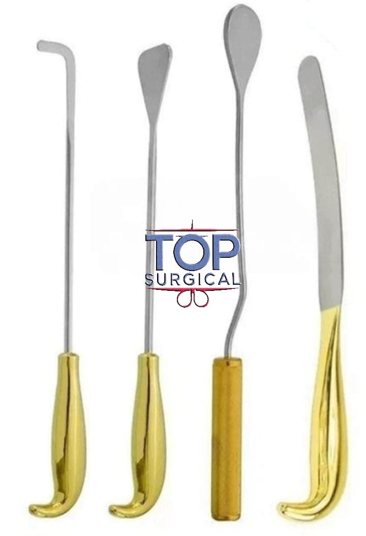 4 Pcs Set Of Breast dissector MacCollum Dingman Dissector Spatula High Quality