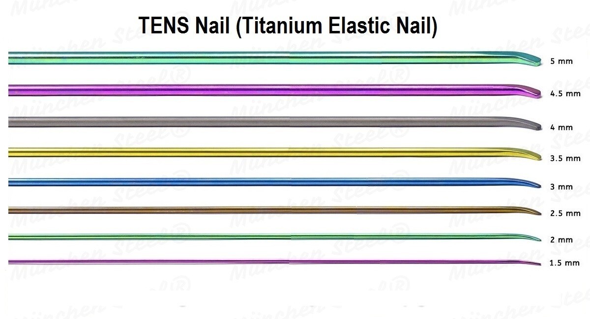 TENS-Nail-(Titanium-Elastic-Nail)-Features-are-available-in six-diameters-(20-it