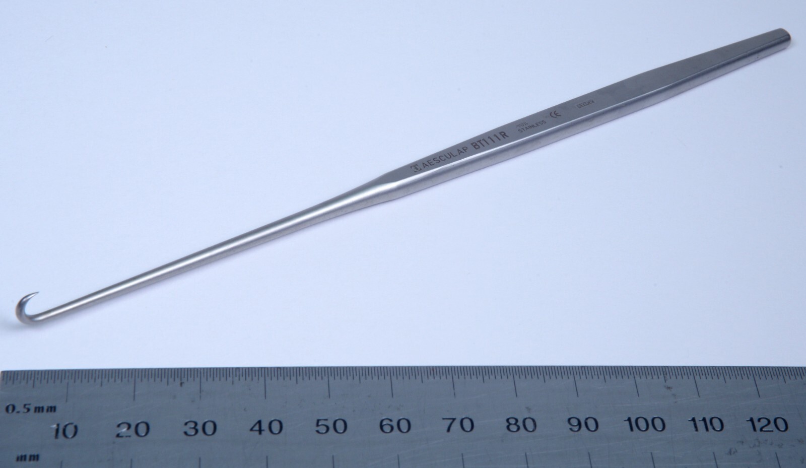 Aesculap #BT111R Retractor 6½” Stainless Steel 1 Prong Surgical