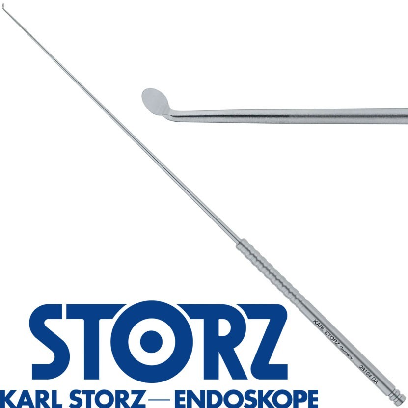 KARL STORZ 28164DA ENT Nasal 2mm Round Spatula tip angled 45° Micro Dissector