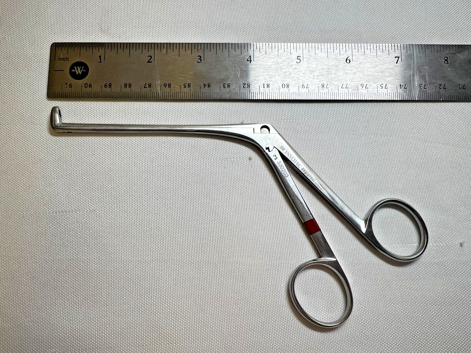 Invotec Explorent 330203 Blakesley-Wilde Nasal Forceps 90° Upcurved X 3mm/5mm