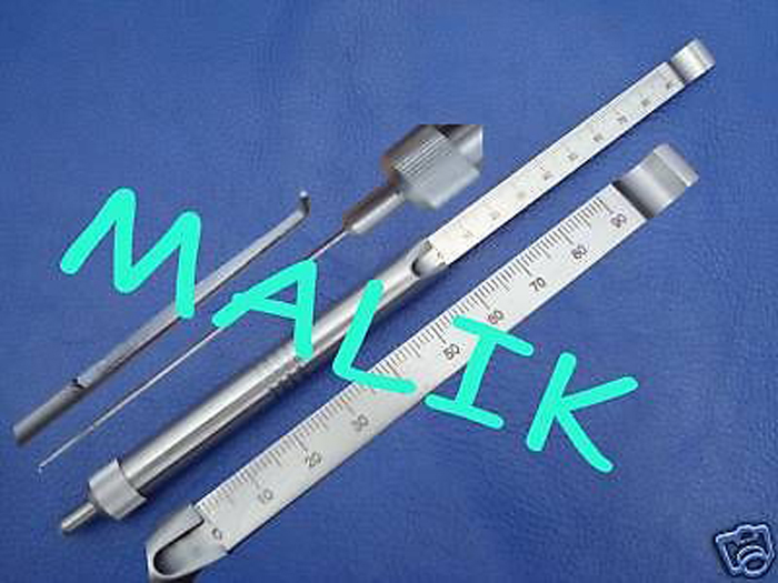 Depth Gauge 0mm to 90mm Surgical orthopedic Instruments