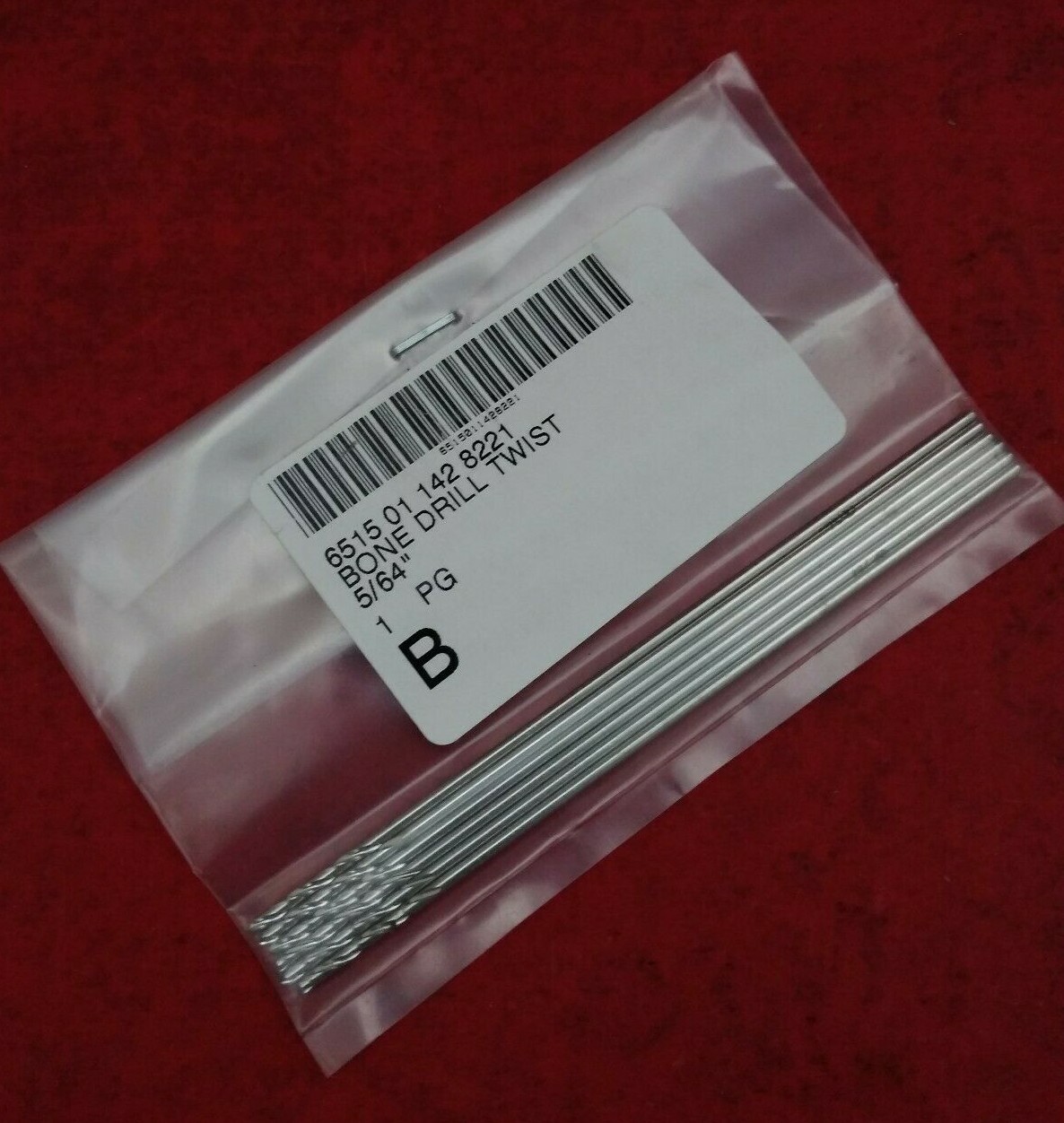 QTY 6 NEW Twist Bone Drill Bits 5/64″ / 6515 01 142 8221