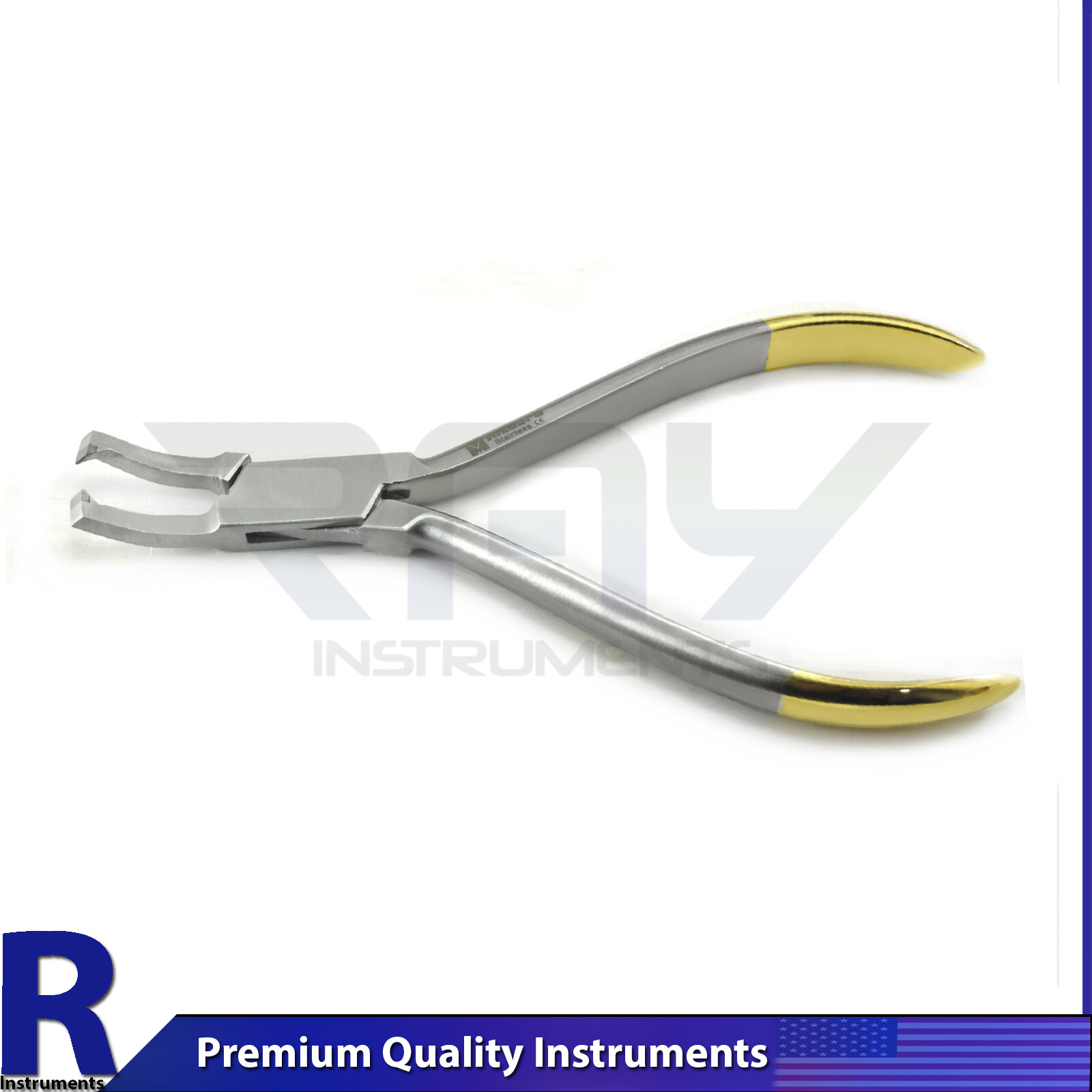 Dental Bracket Remover Plier TC Curved Ortho Braces Removing Surgical Instrument