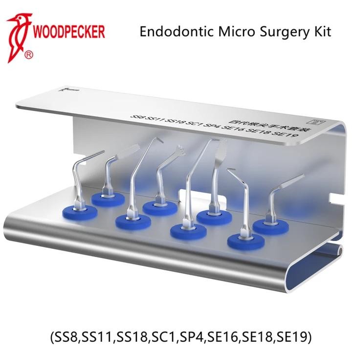 Woodpecker Ultrasonic Piezo Bone Surgery Tips Kit for Surgic Smart Ai Surgery