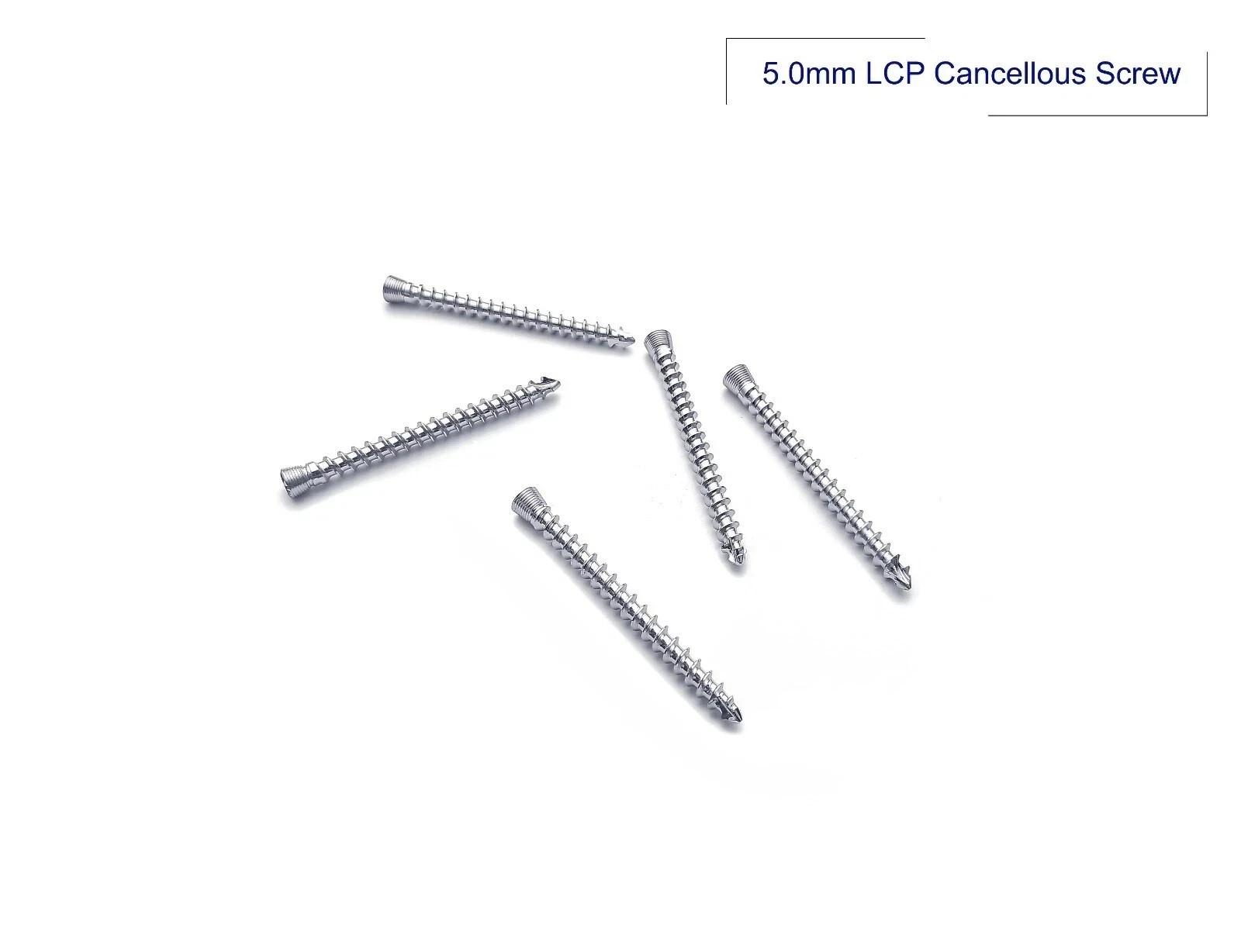 5.0mm LCP Cancellous Screw Lot of 110pcs Instruments SS