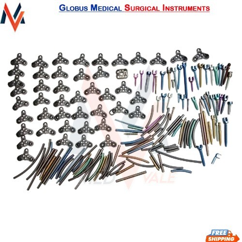 Assorted Lot of Globus Medical Surgical Instruments