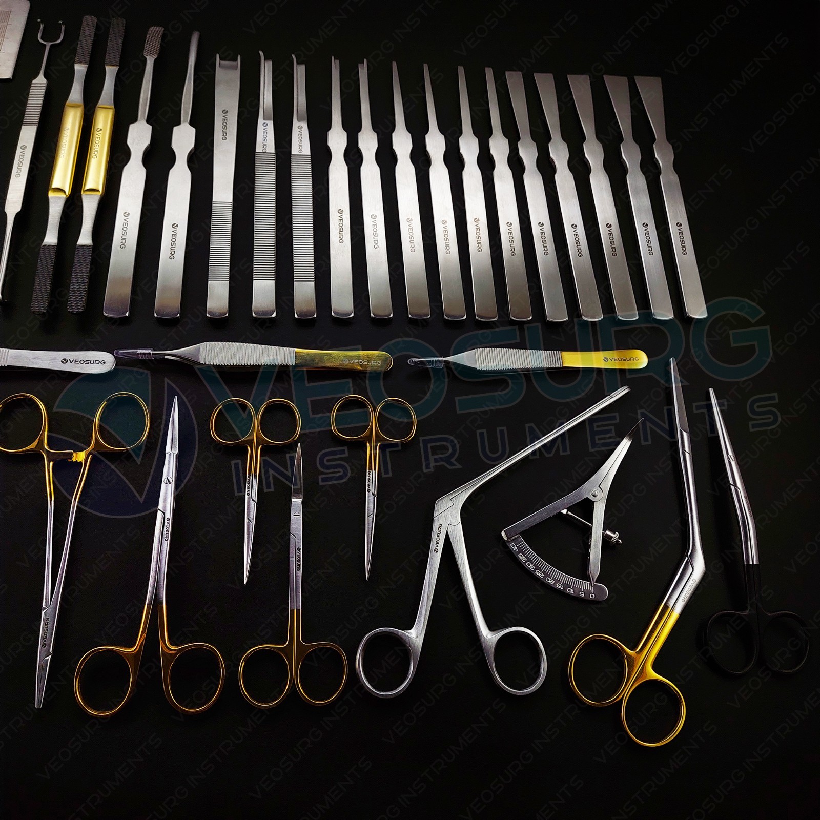 Major Rhinoplasty Surgical instruments set of 50 Pcs Premium Nosejob Surgery Set