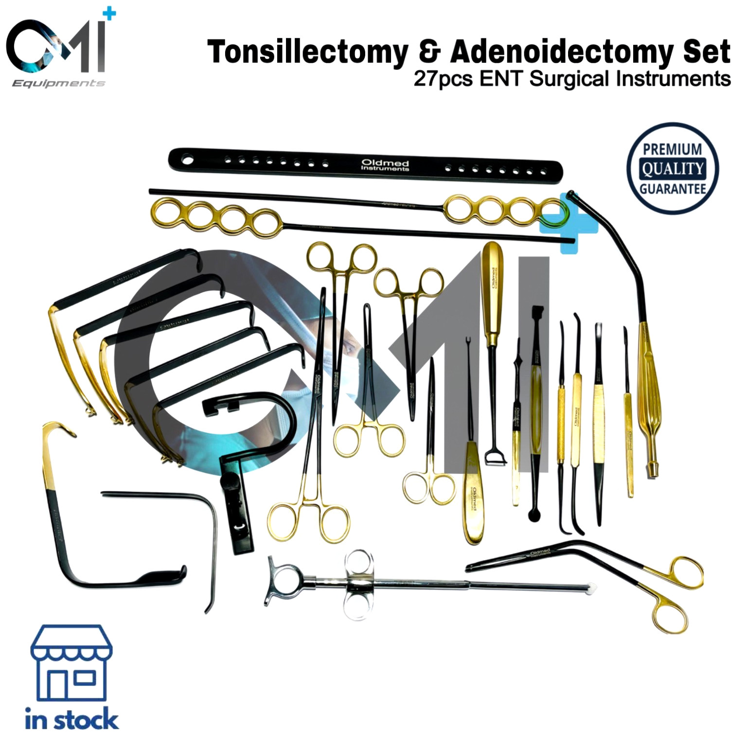 Tonsillectomy Surgical Orthopedics 27 Pcs Set Best Quality Instruments Set A+