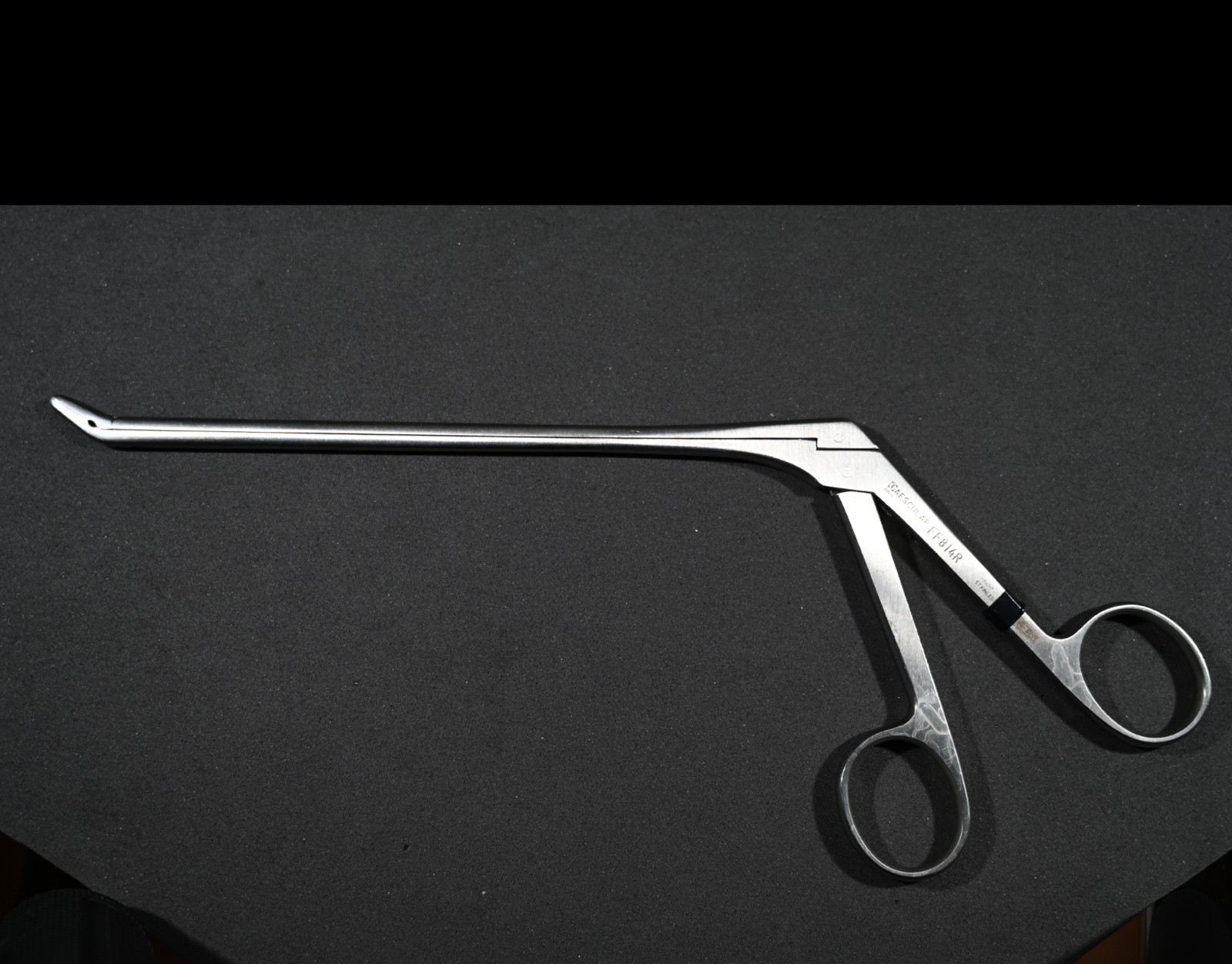 Aesculap FF814R Spurling Rongeur 4 x 10 mm Up Jaw 7 in Surgical