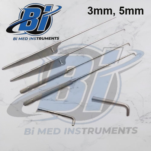 Arthroscopy Probe 3mm & 5mm New Arthroscopic instruments 4 pcs Set