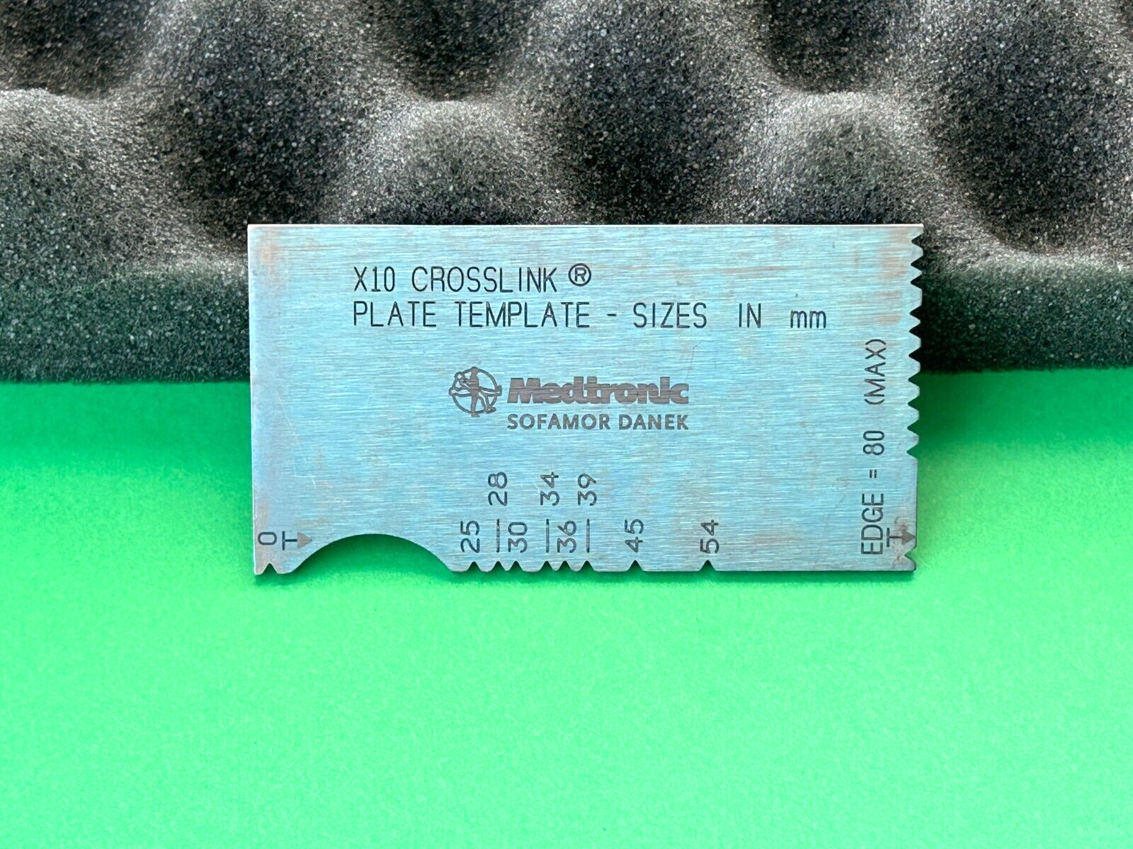 Medtronic Surgical Ruler/Scale for Sizing