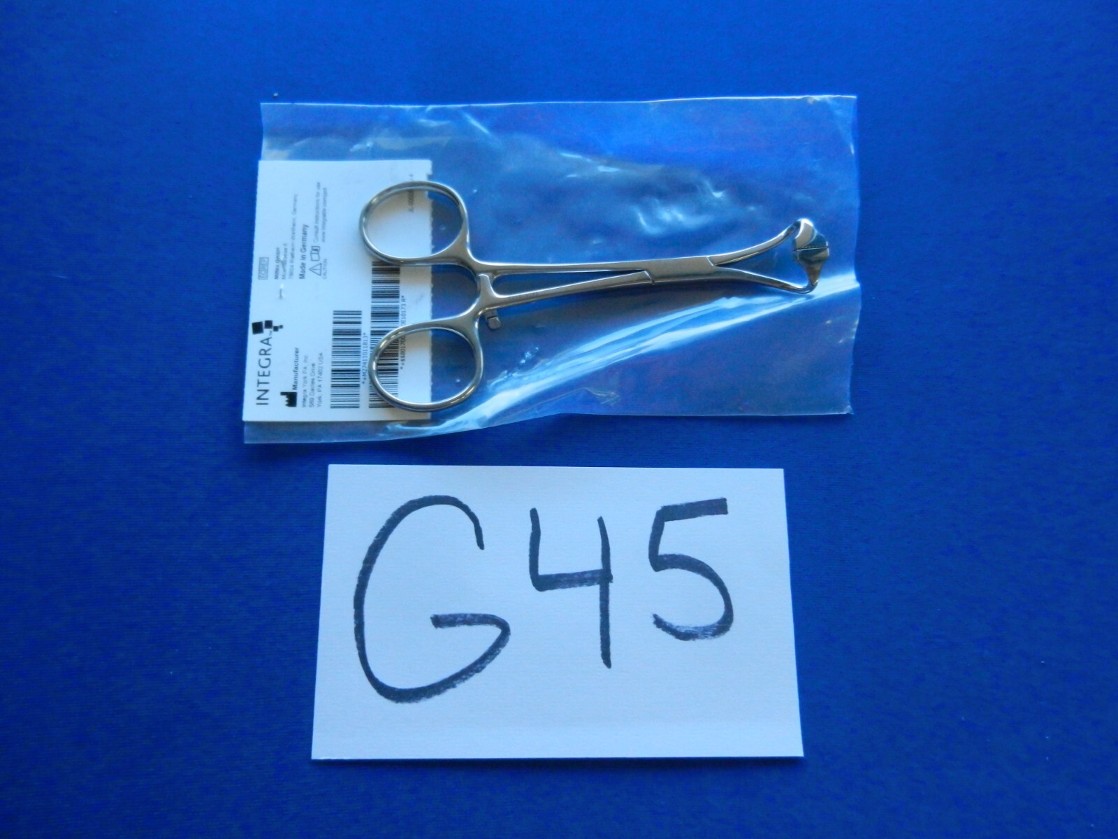 G45 Jarit 110-118 Non-Perforating Towel Forceps 5-1/4″ NEW!